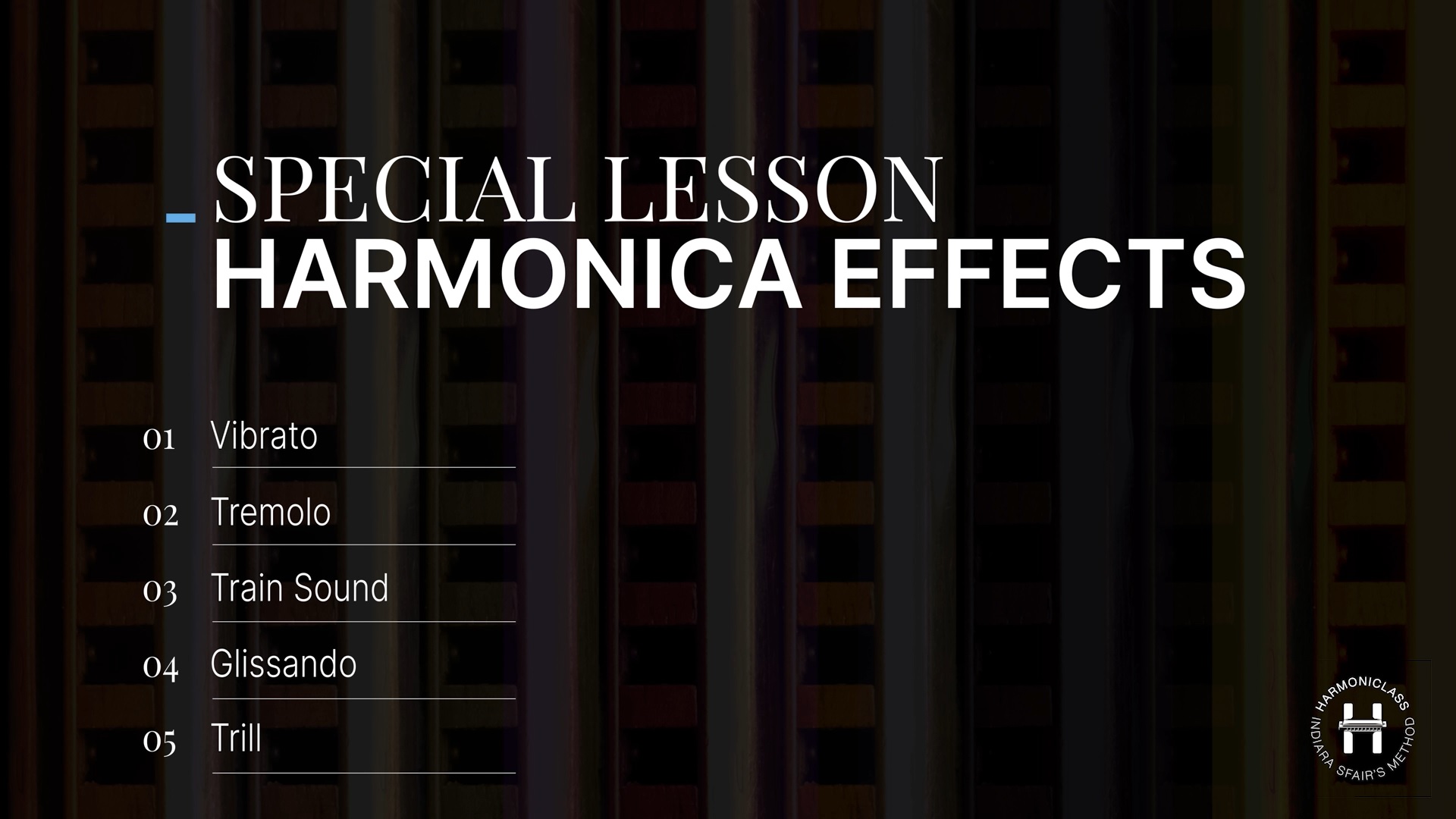 HARMONICLASS Learn Harmonica with Indiara Sfair
